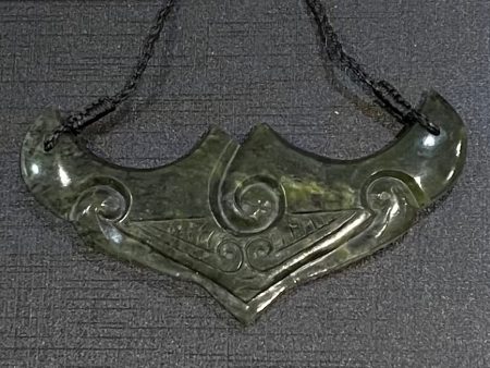 Greenstone Pounamu Koru Breastplate For Discount