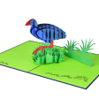 Pukeko  3D - Pop Up Cards Online