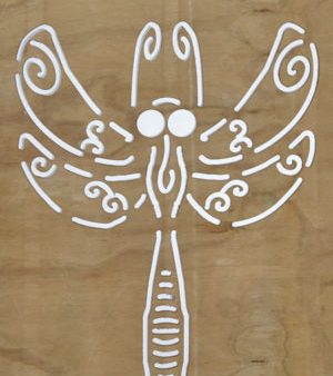 Dragonfly - Wood Panels Cheap