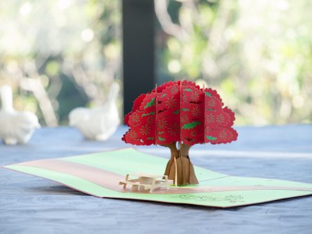 Pohutukawa 3D - Pop Up Cards For Sale