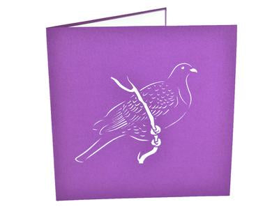 NZ Wood Pigeon 3D - Pop Up Cards Discount