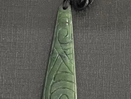 Toki Drop Pounamu Necklace Fashion