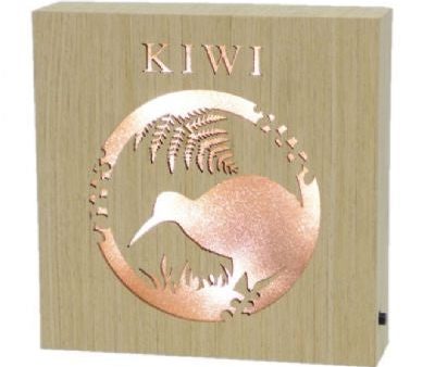 Kiwi Wooden LED Light - LED Art For Sale