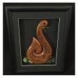 Wooden Hei Matau Framed on Sale