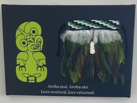 Tiki Korowai On Canvas With a Saying Online