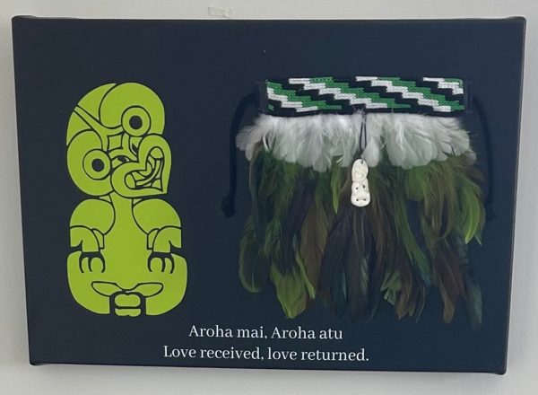 Tiki Korowai On Canvas With a Saying Online