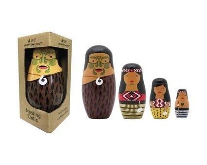 Maori Whanau Nesting Dolls - Maori Toys Cheap