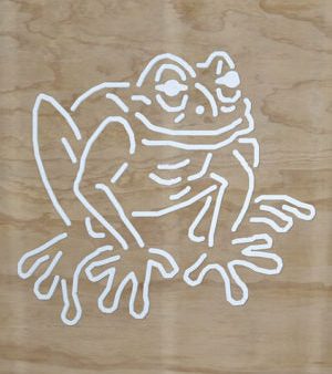 Frog - Wood Panels For Sale