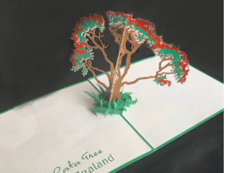 Rata Tree Popup Card Online