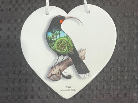 Huia Wall Plaque - Ceramic Wall Art Online