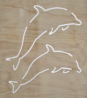 Dolphins - Wood Panels Online Hot Sale