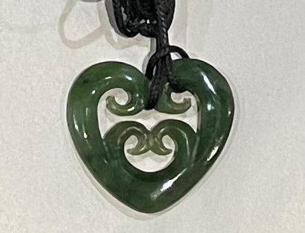 Four Koru Hearts - Pounamu Necklace Online Sale