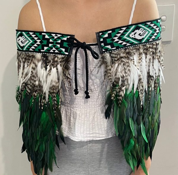 Huruwhenua - Maori Half Korowai Cape Online Sale