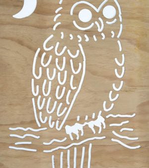 Morepork Ruru - Wood Panels Sale