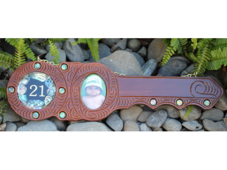 21st Key With Pāua Disc - 21st Keys For Cheap