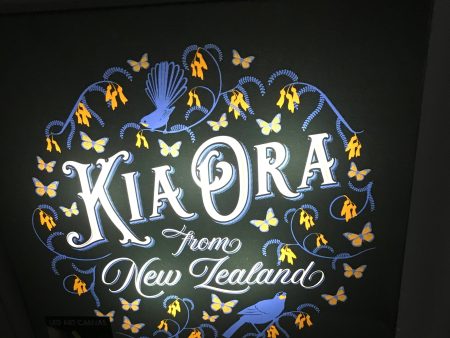 Kia Ora LED Light Canvas Hot on Sale