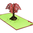 Small Pohutukawa 3D - Pop Up Cards on Sale