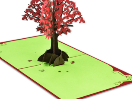 Small Pohutukawa 3D - Pop Up Cards on Sale