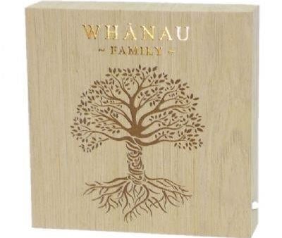 Whanau Family Wooden LED Light - LED Art Online