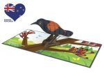 New Zealand Saddleback  3D - Pop Up Cards Online