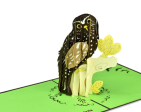 Morepork in Tree 3D - Pop Up Cards For Cheap