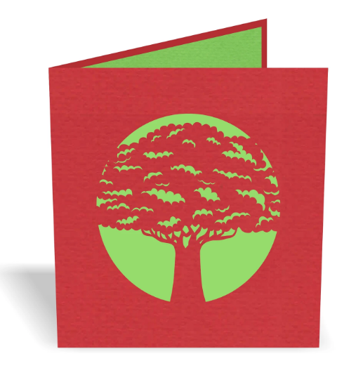 Small Pohutukawa 3D - Pop Up Cards on Sale