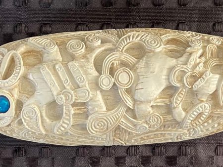 Large Polystone Waka Huia Feather Box Sale