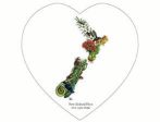 NZ Flora  Wall Plaque - Ceramic Wall Art Discount