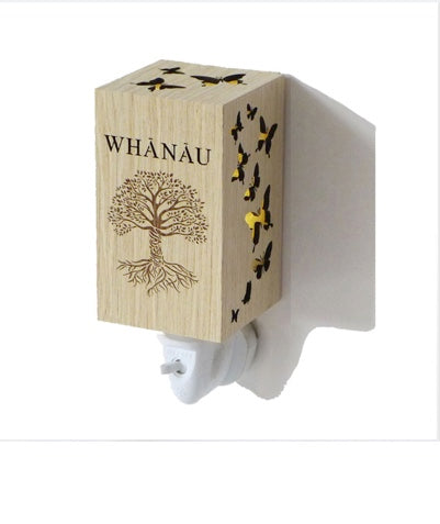 Whanau Wood Grain Plug In Night Light Cheap