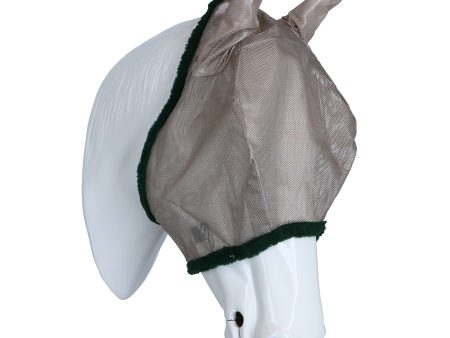 Amigo FlyMask Oatmeal Green Hot on Sale