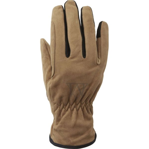 Mountain Horse Gants Leather Fleece Marron clair Hot on Sale