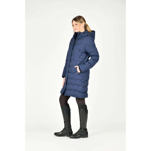 Weatherbeeta Veste Helsinki Heat Seal Quilted Navy Iris Online Sale