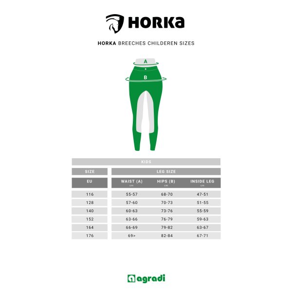 HORKA Pantalon d Équitation Evy SlimFit Elastico Bleu Fashion