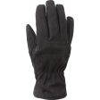 Mountain Horse Gants Leather Fleece Noir on Sale