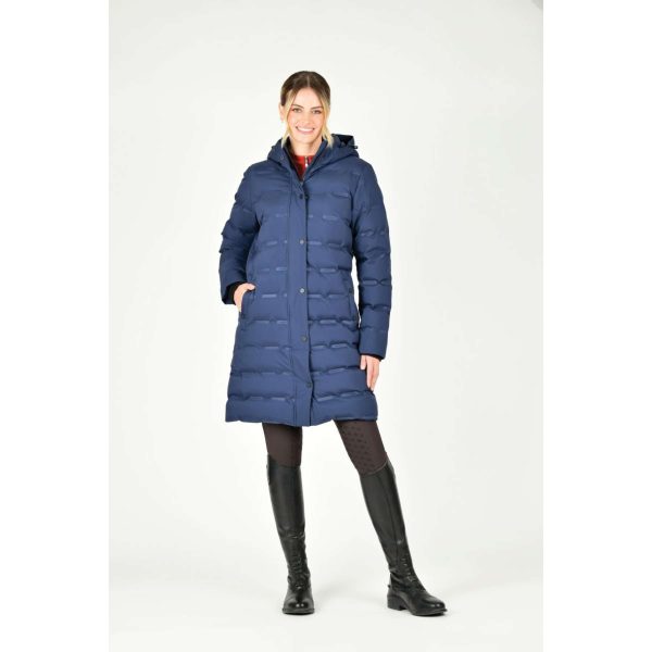 Weatherbeeta Veste Helsinki Heat Seal Quilted Navy Iris Online Sale