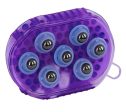 Agradi Brosse Magnet Massage Violet Fashion