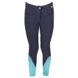 HORKA Pantalon d Équitation Evy SlimFit Elastico Bleu Fashion