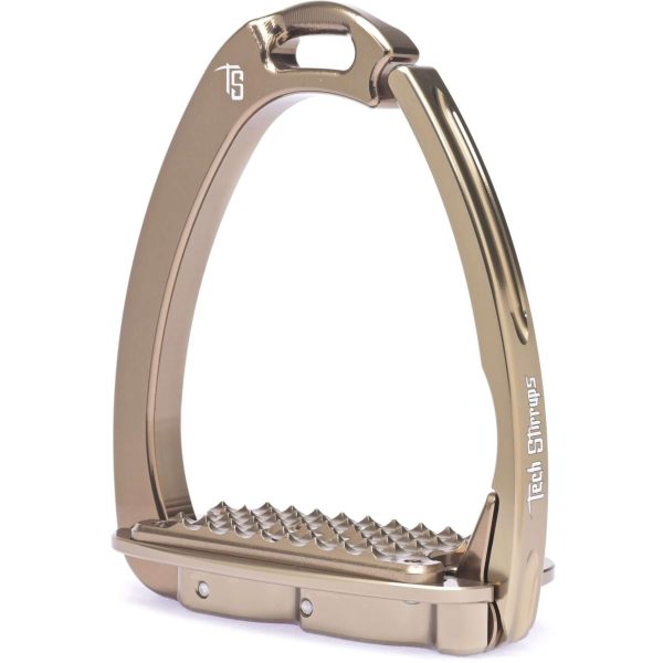 Tech Stirrups Étriers Venice Sloped EVO Marron on Sale