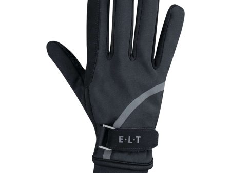 ELT Gants d Équitation Locarno Noir Discount