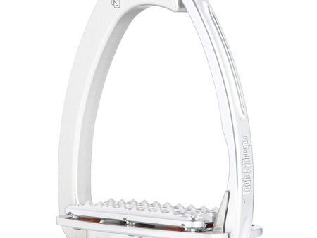 Tech Stirrups Étriers Venice Sloped Dressage Argent Argent Online Hot Sale