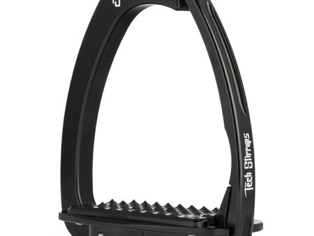 Tech Stirrups Étriers Venice Sloped Dressage Noir Noir For Sale