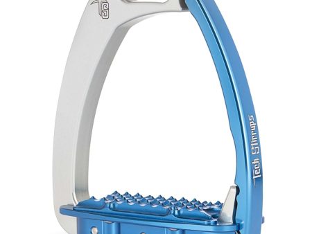 Tech Stirrups Étrier Venice Children Argent Bleu Supply