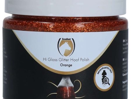 Excellent Hoof Polish Hi Gloss Glitter Orange Hot on Sale